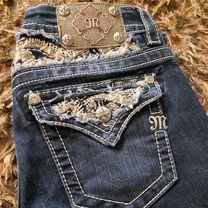 NWOT Miss Me extra long boot cut jeans